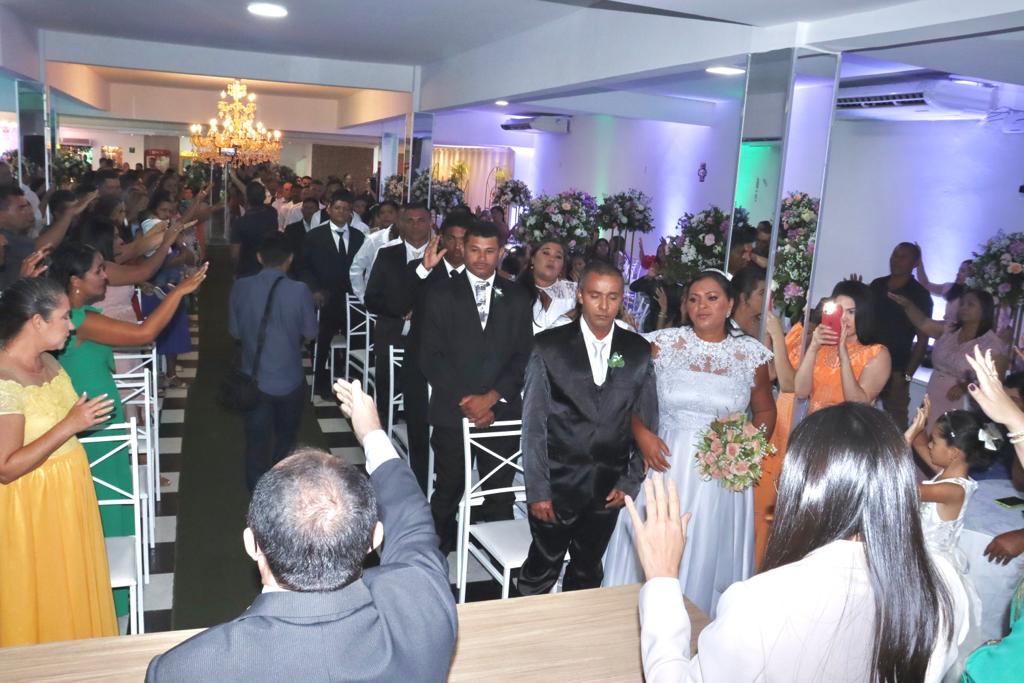 Prefeitura de Araçagi realizou casamento coletivo para casais do assentamento Santa Lúcia