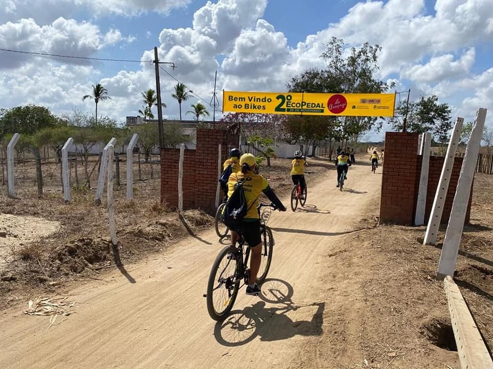 Prefeitura de Araçagi realizou no último domingo o 2º EcoPedal intermunicipal