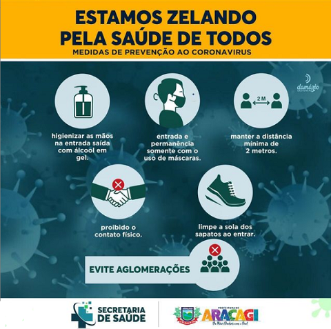 INFORMAÇÕES SOBRE O COMBATE AO CORONAVÍRUS