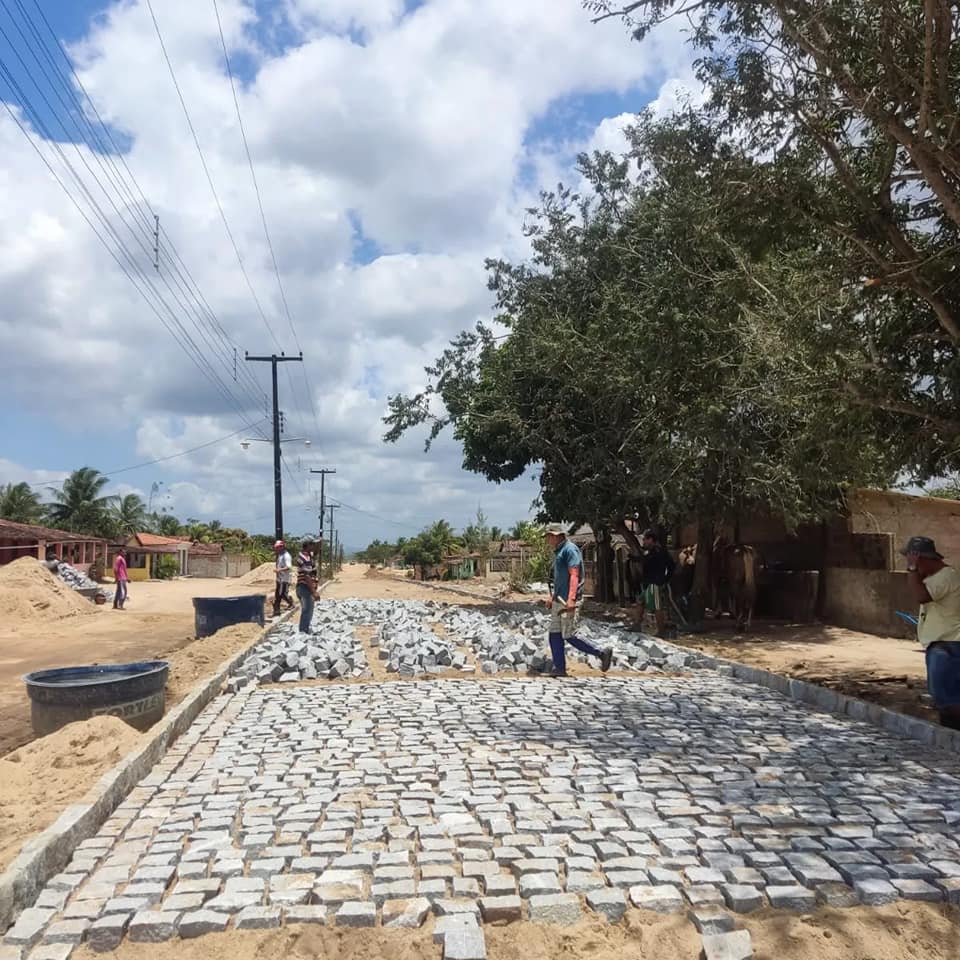 Pavimentação do assentamento Mara Preta já está em andamento