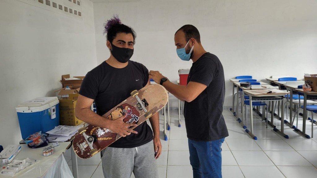 Dia D de vacinação contra a COVID-19 20+ vacinou mais de 360 pessoas em Araçagi