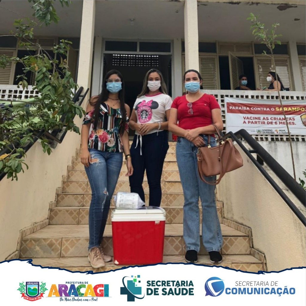 Araçagi recebe doses de vacina contra a COVID-19 e  iniciará plano de vacinação