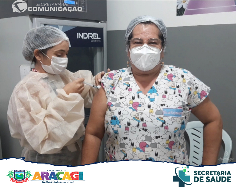 Lista de imunizados na primeira fase de vacinação contra o COVID-19 é divulgada pela SMS de Araçagi