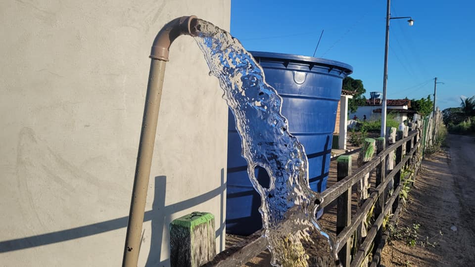 Prefeitura de Araçagi reativa poço artesiano na comunidade da Maliça