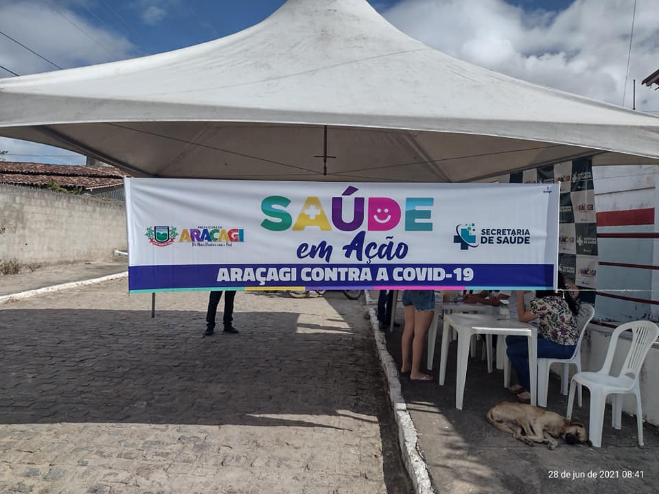 Prefeitura de Araçagi realizou mais uma Saúde em Ação, desta vez no distrito de Canafístula